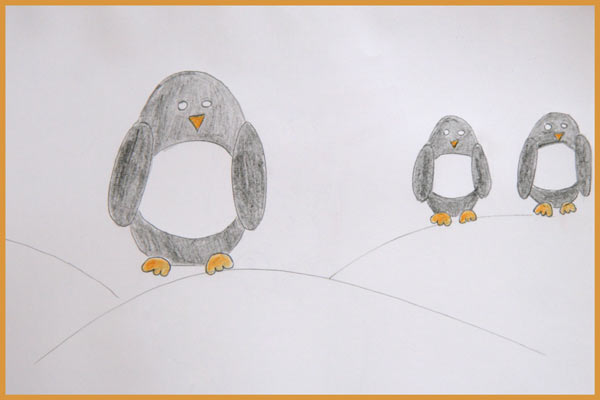 dessiner-pingouin