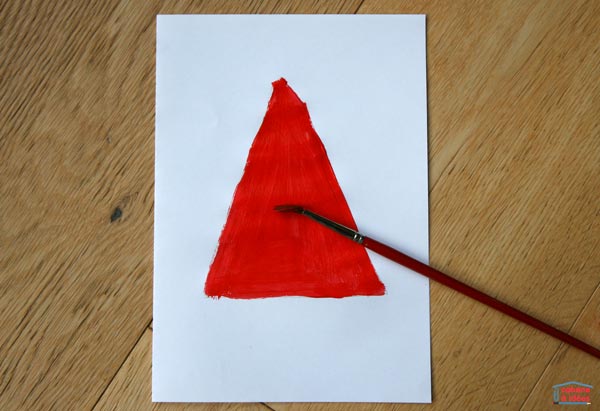 cartes-noel-chapeau-pere-noel-triangle-peint