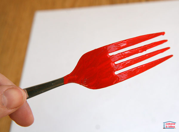 peinture-tulipes-fourchette-rouge
