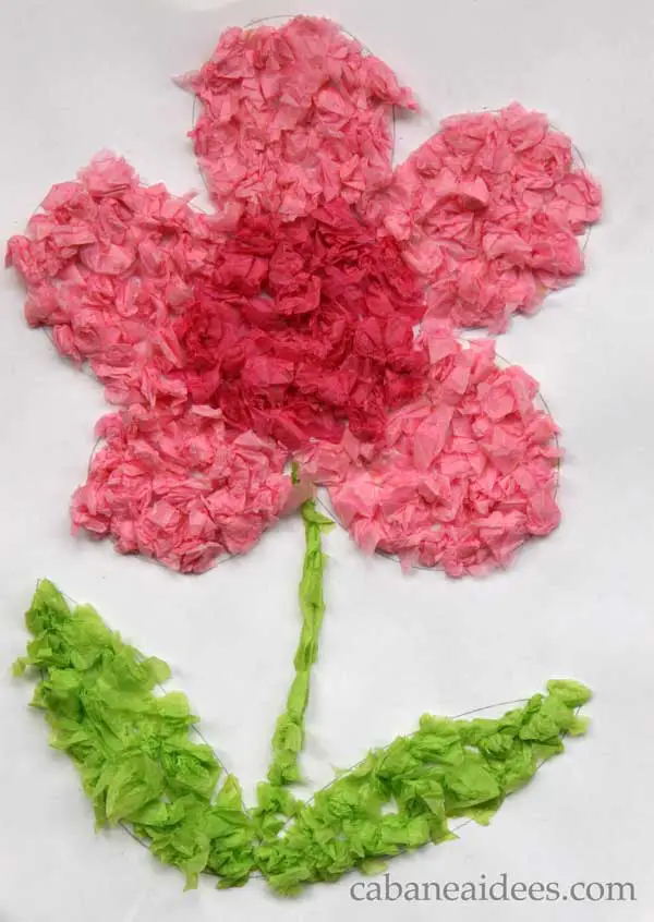 fleur-papier-soie-tableau