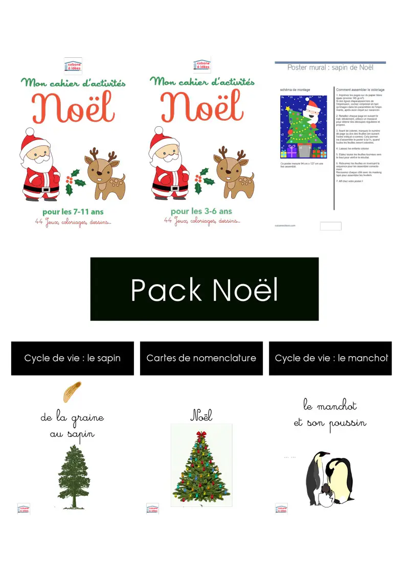 pack des ebooks de Noël