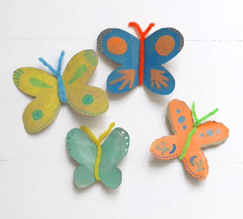 Tuto : Papillon en fils chenille / Cure-Pire - Cleaner Pipe Butterfly 